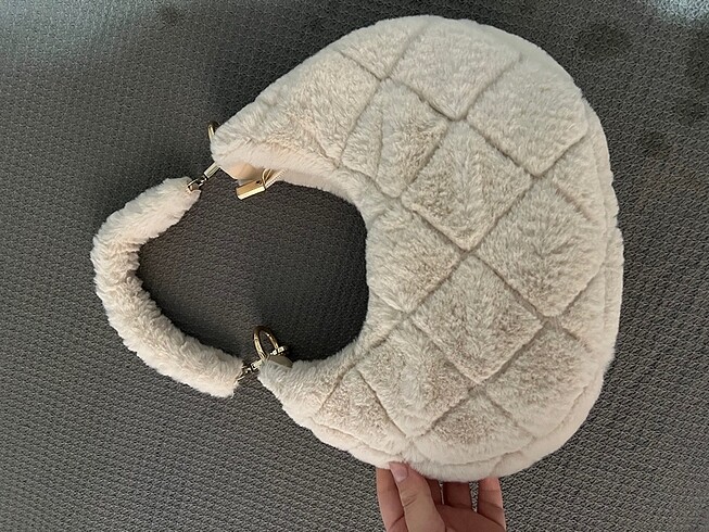 Diğer Krem teddy çanta