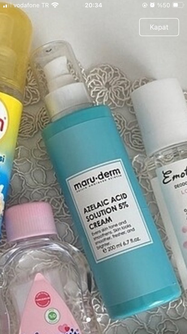 Maru-Derm Azelaik Asit Krem 5% Çözüm - Görsel 2