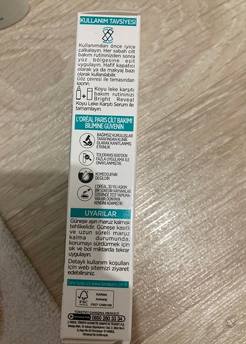 L'Oréal Bright Reveal Renkli Güneş Kremi SPF 50 - Görsel 5