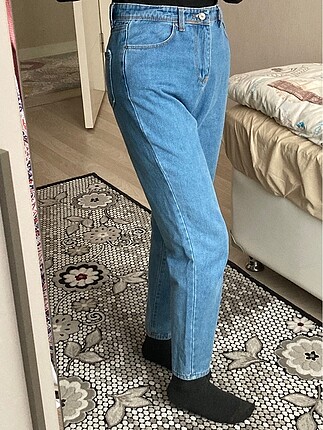 diğer Beden mavi Renk Mom Jean