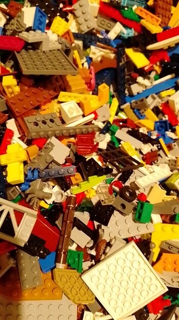  Beden Renk Orijinal lego City parçalar