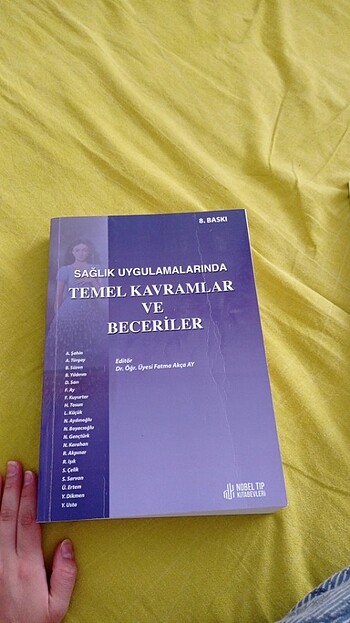 Sağlık uygulamalarında temel kavramlar ve beceriler kitabı