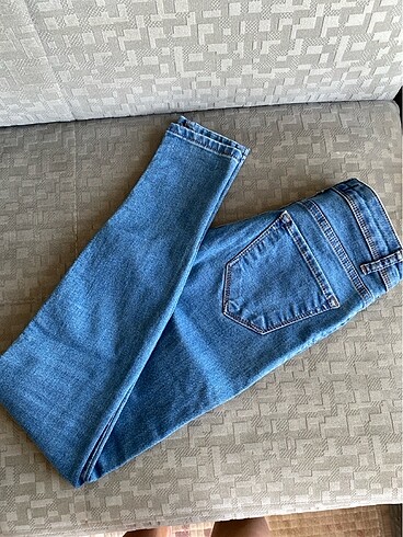 27 Beden mavi Renk Kadın kot pantolon dar paça