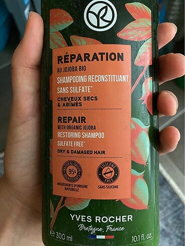 Yves Rocher onarıcı şampuan