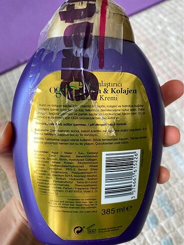 Diğer OGX saç kremi