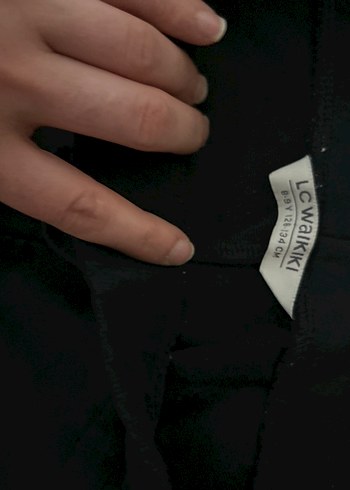 Kadın Siyah Baskılı Spor Tayt - Görsel 5