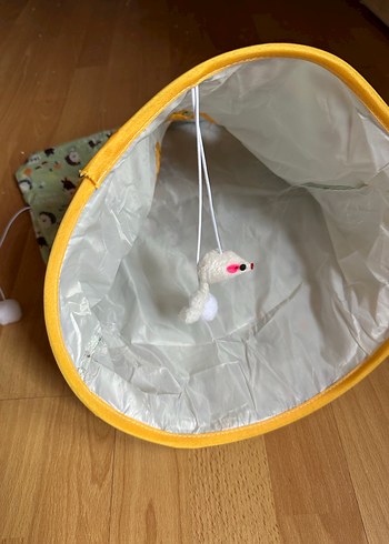 Sarı Kenarlı Kedi Oyun Tüneli