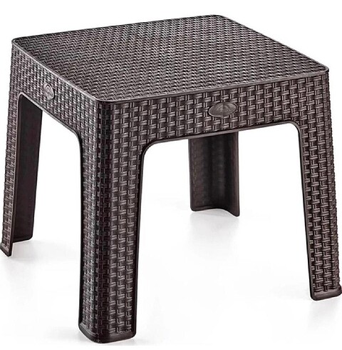  Rattan sehpa