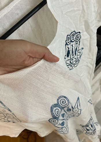 %100 pamuk Şile bezi elbise - Görsel 4