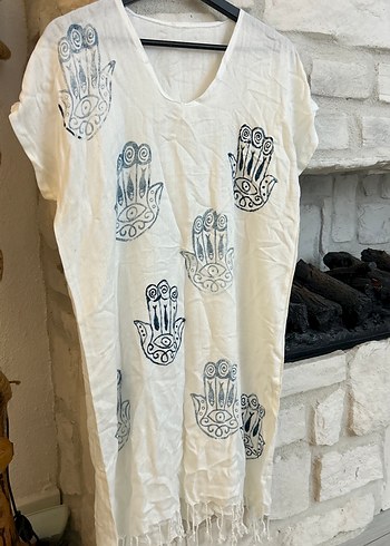 %100 pamuk Şile bezi elbise - Görsel 2