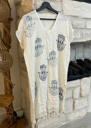 %100 pamuk Şile bezi elbise - Görsel 3