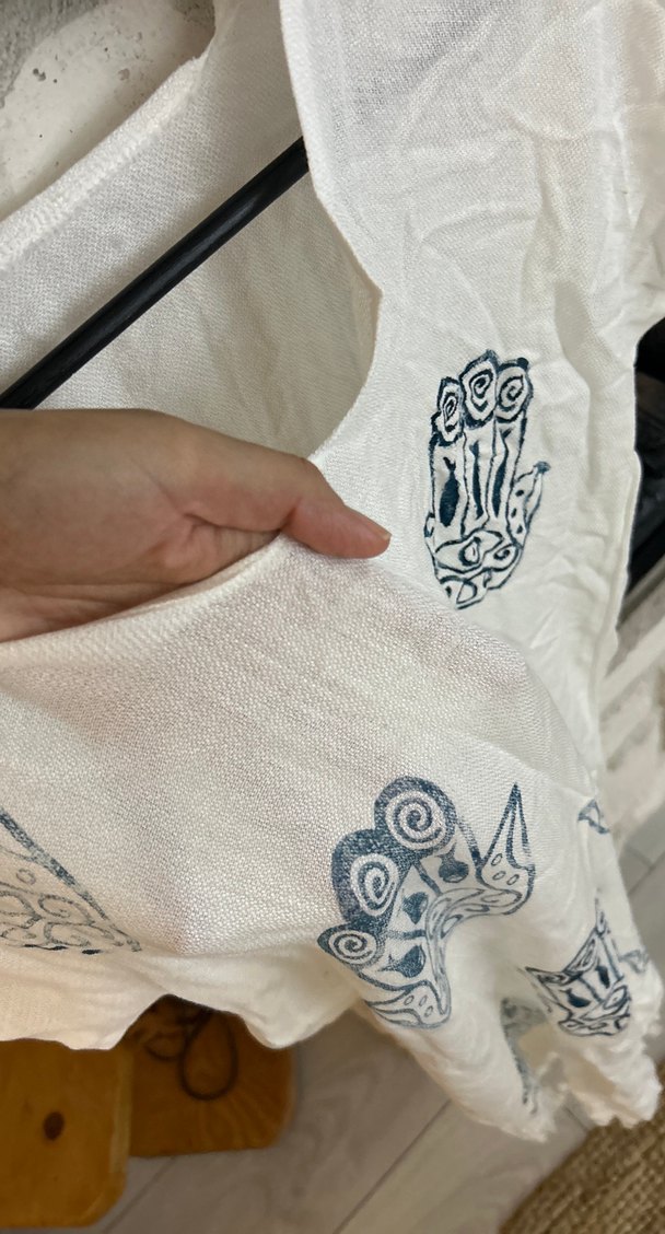 %100 pamuk Şile bezi elbise - Görsel 4