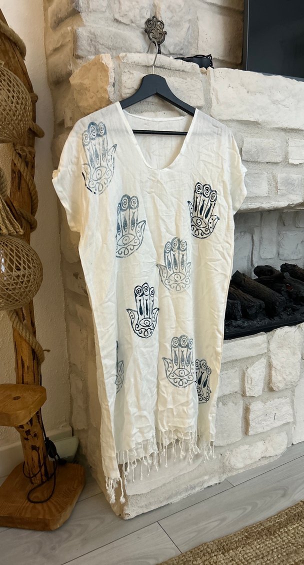 %100 pamuk Şile bezi elbise - Görsel 3