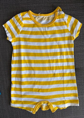 Çocuk Zebra Desenli Renkli Tulum - Görsel 3