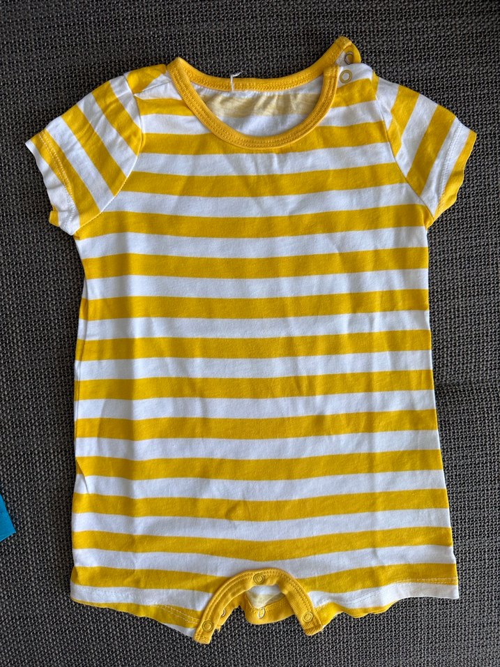 Çocuk Zebra Desenli Renkli Tulum - Görsel 3