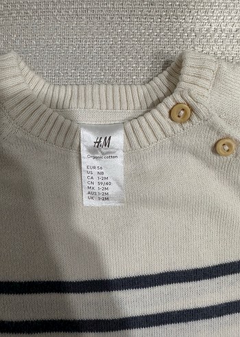 Beyaz Gri Çizgili Kısa Kollu Triko Tulum - Görsel 3