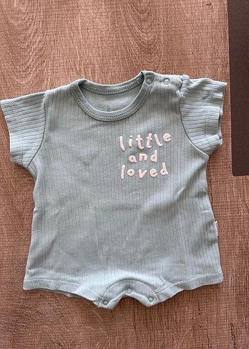 Bebek Erkek Kısa Kollu Örme Tulum Seti - Görsel 5