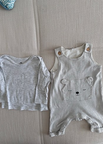 Uzun Kollu Gri Erkek Bebek Tulum - Görsel 3