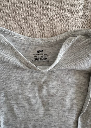 Uzun Kollu Gri Erkek Bebek Tulum - Görsel 4