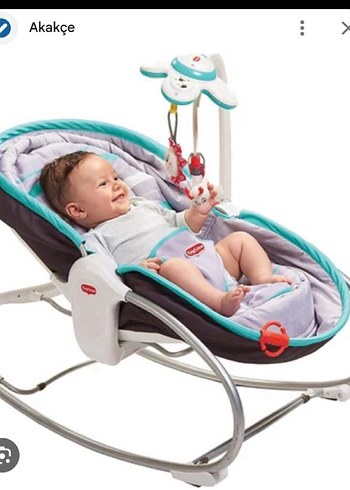 Gri Bebek Beşiği ve Salıncak - Görsel 2