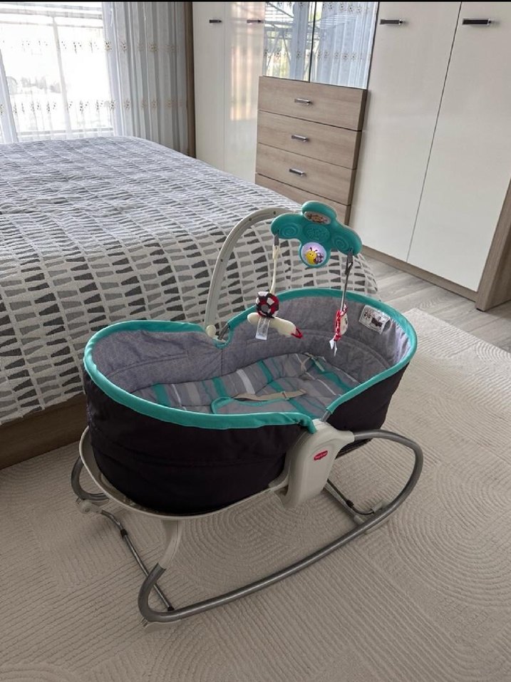 Gri Bebek Beşiği ve Salıncak - Görsel 4