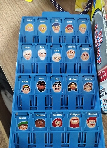 Bil bakalım kim kutu oyunu