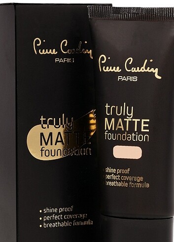 Beden Renk Pierre Cardin Truly Matte Foundation Nude Buff