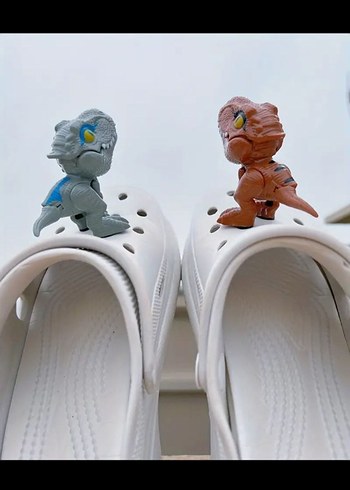 dinozor jibbitz terlik süsü - Görsel 3