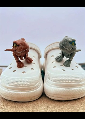 dinozor jibbitz terlik süsü - Görsel 2