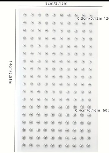 yapışkanlı fake piercing - Görsel 4