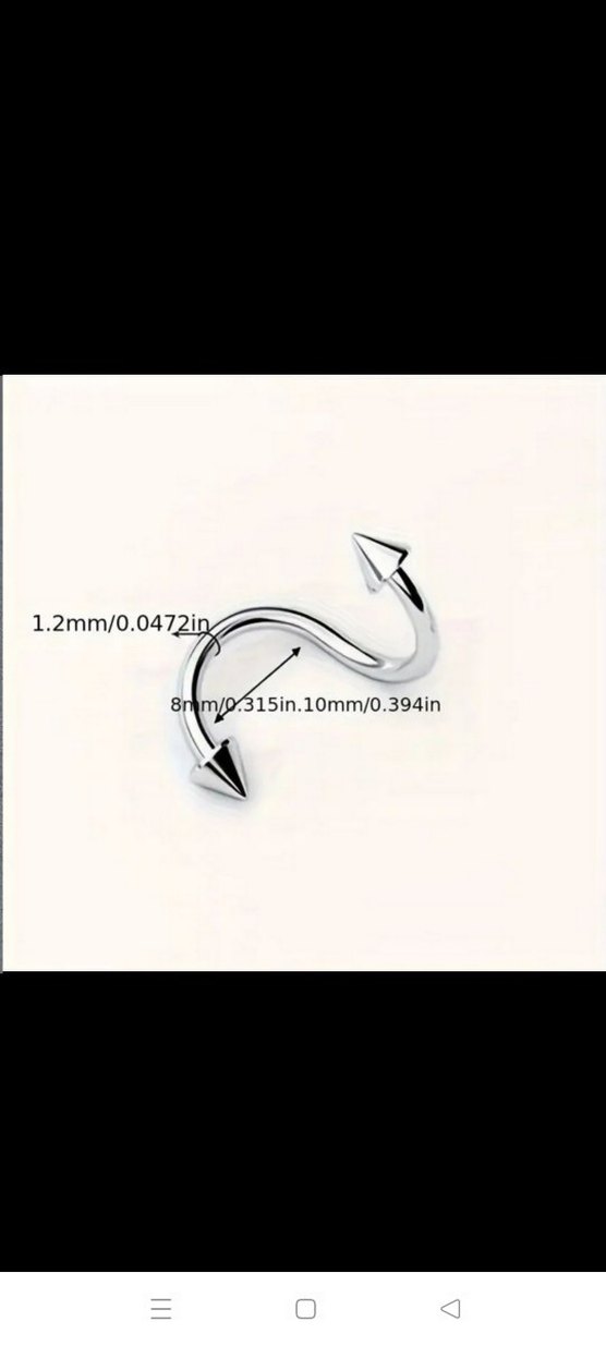 S model piercing - Görsel 4