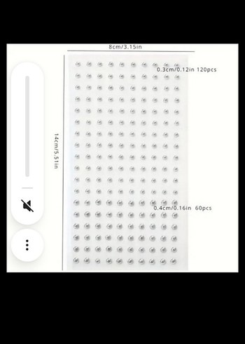 yapışkanlı fake piercing - Görsel 4