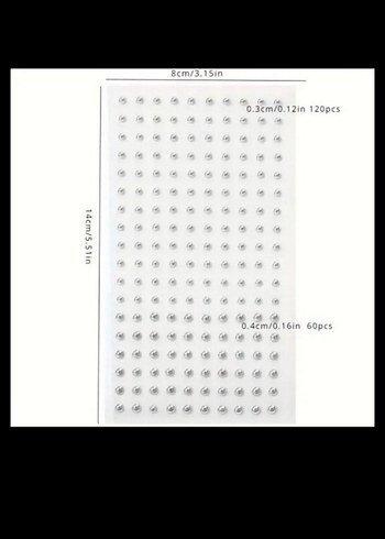 yapışkanlı fake piercing - Görsel 5