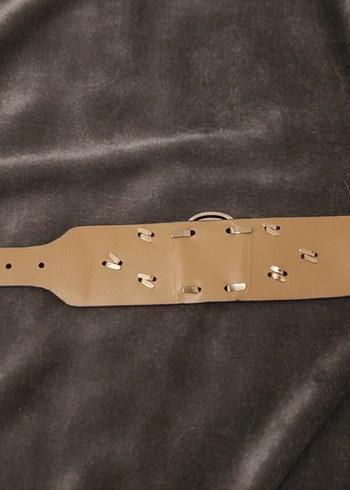 Mavi Renkli Kafatası Desenli Deri Bileklik - Görsel 3