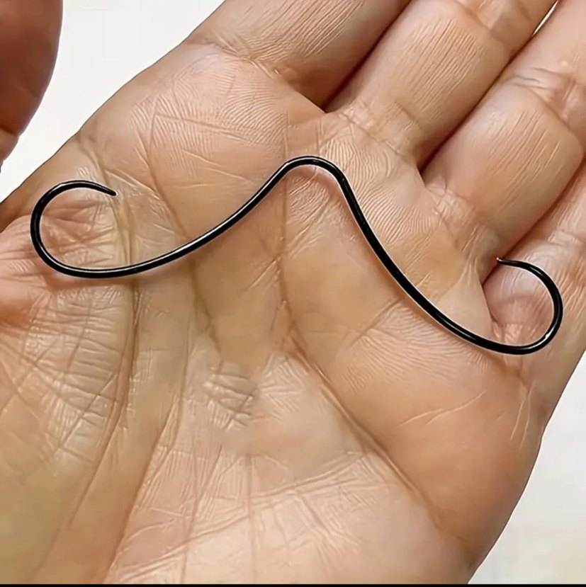 Bıyık septum piercing - Görsel 5