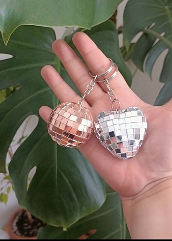 Accessorize disko topu anahtarlık