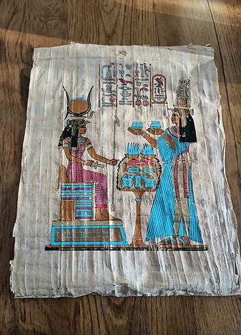 Vintage antik mısır papirüs