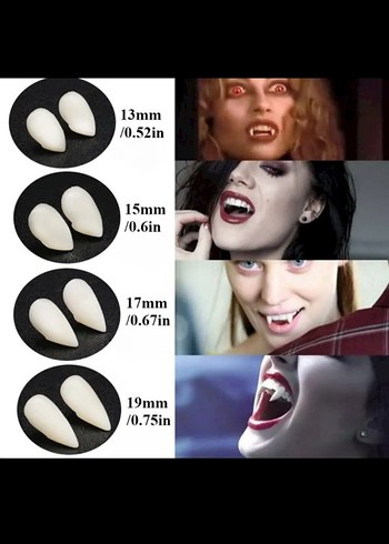 cosplay vampir diş