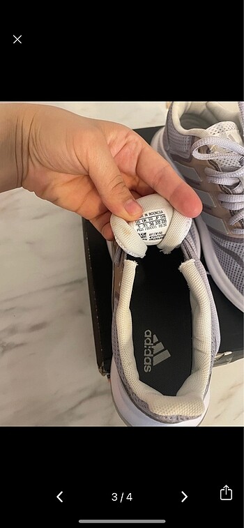 36 Beden mor Renk Orjinal Adidas