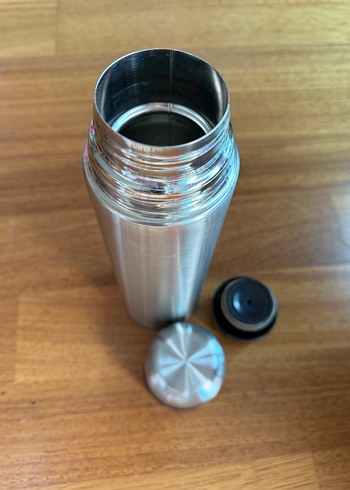 Paslanmaz Çelik Termos - Gri - Görsel 3