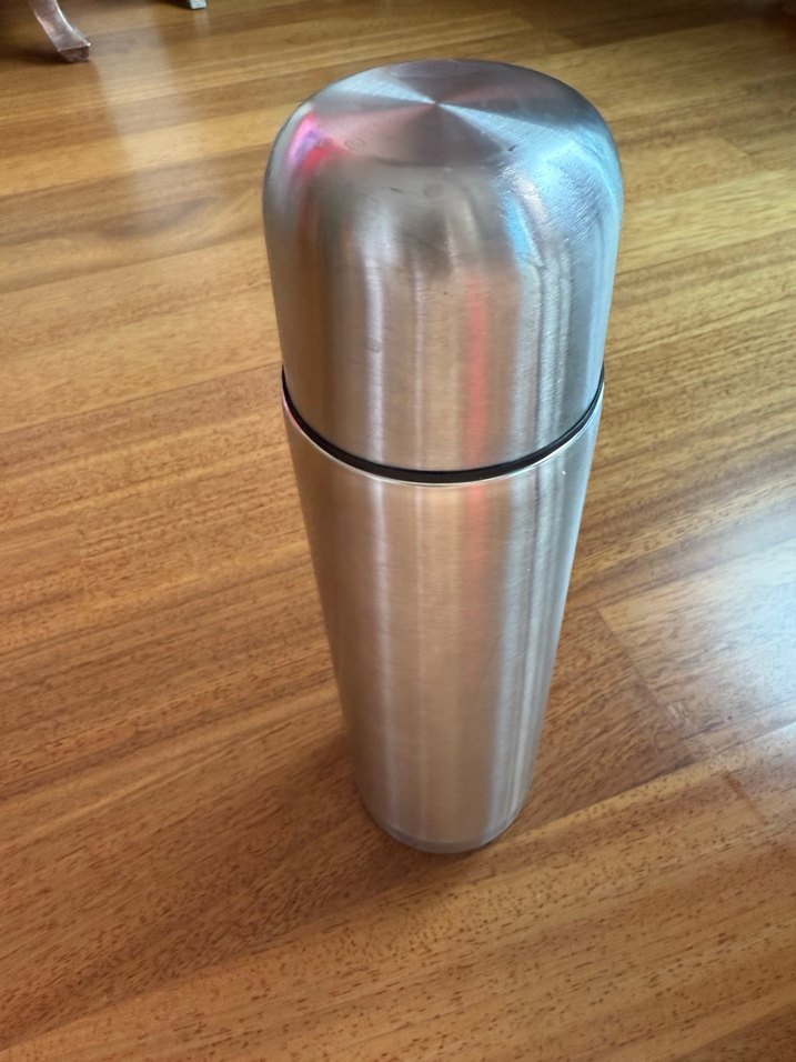 Paslanmaz Çelik Termos - Gri - Görsel 4