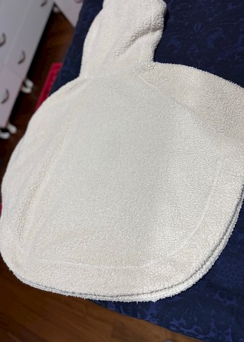 Kadın kapişonlu polar duş giyim - Görsel 5