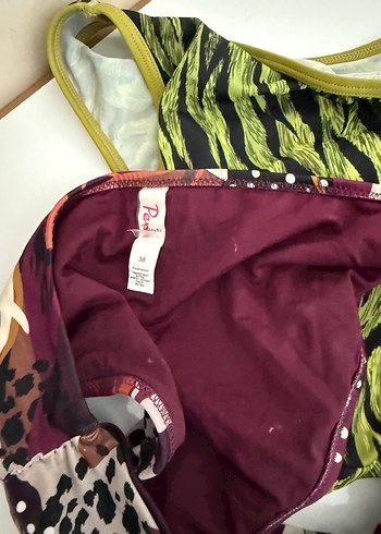 Penti Renkli Desenli Bikini Altları