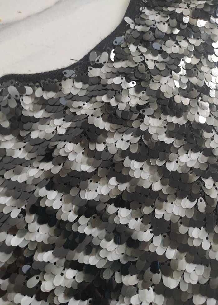 Payetli bluz  - Görsel 4