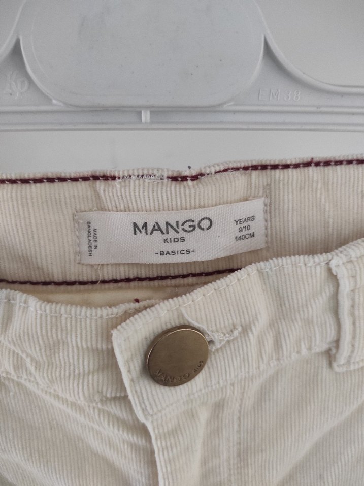 Fitilli kadife şort - Görsel 2