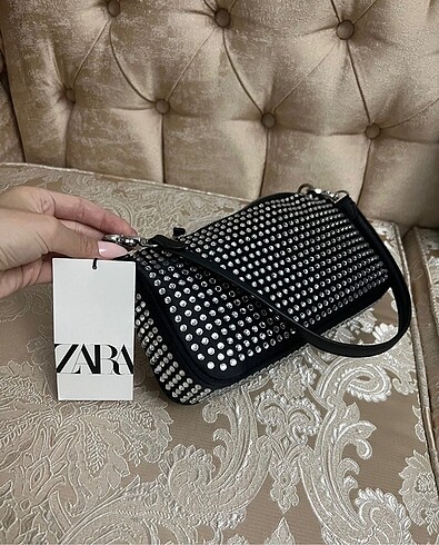 Zara payet çanta