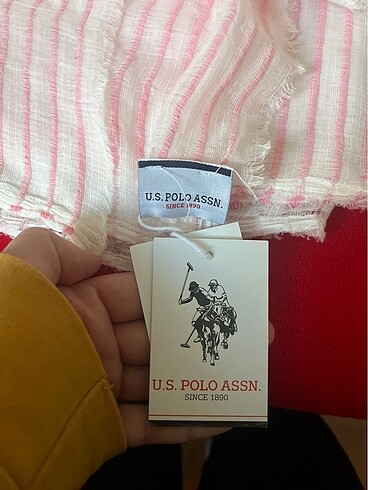 U.S Polo Assn. 2 adet Polo şal