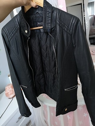 Bershka bershka ceket suni deri