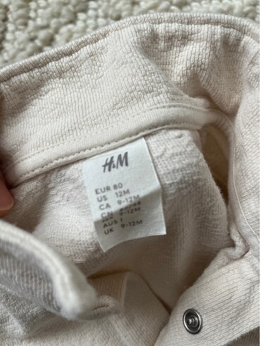 9-12 Ay Beden H&m t-shirt