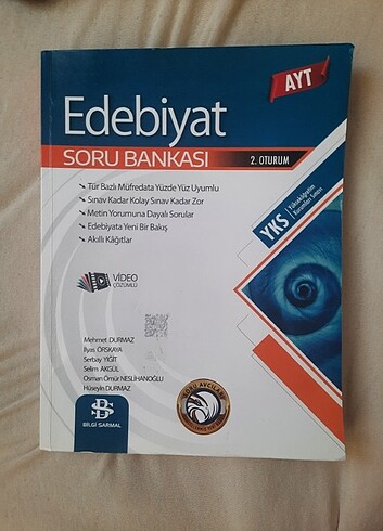 Ayt Edebiyat test kitabı 